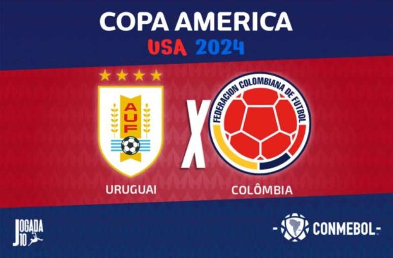 Uruguai e Colômbia buscam um lugar na final da Copa América. Equilíbrio marcará o duelo