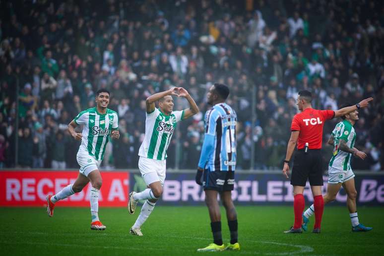 Juventude venceu o Grêmio 