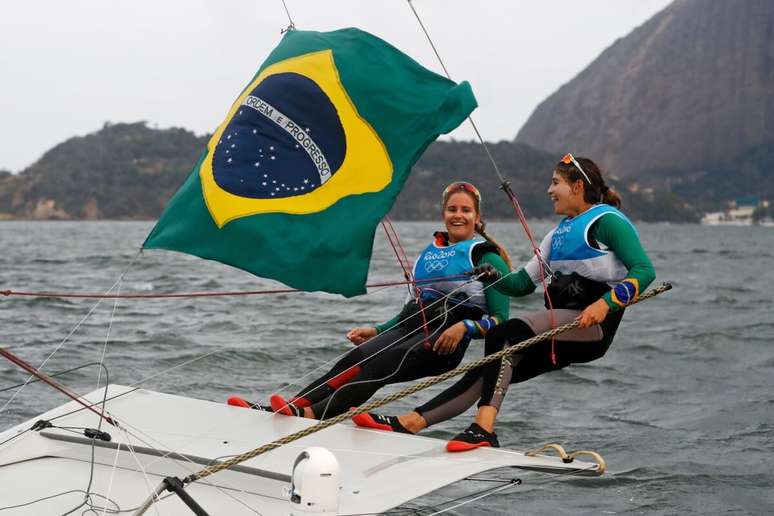 Martine Grael e Kahena Kunze conquistaram a medalha de ouro nos jogos do Rio e de T&oacute;quio 