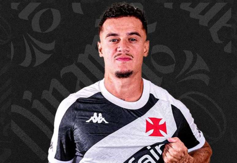 Coutinho foi anunciado como novo reforço do Vasco 