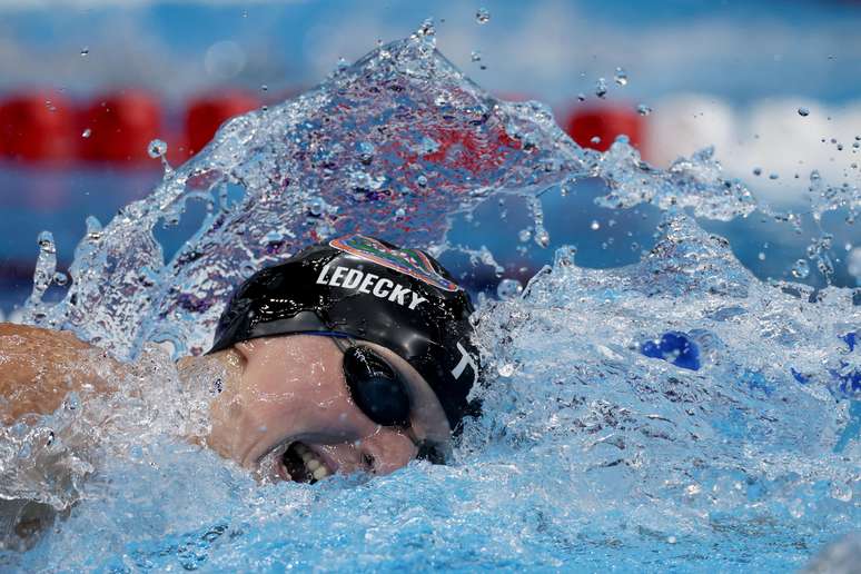 Ledecky desponta como a favorita para os Jogos de Paris