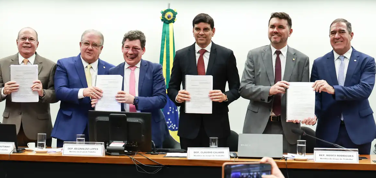 Deputados do Grupo de Trabalho da Reforma Tributária