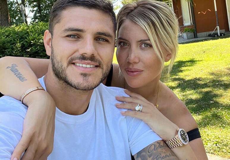 Mauro Icardi e Wanda Nara viveram uma relação de idas e vindas, recheada de polêmicas –