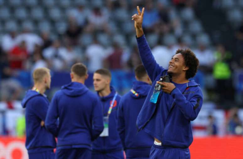 Joshua Zirkzee antes da semifinal da Eurocopa 2024 –