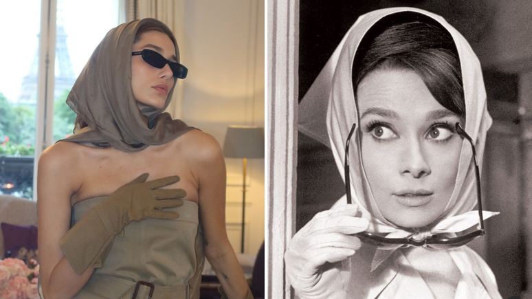 Sasha e Audrey Hepburn 