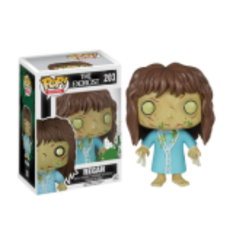 Pop 203 Regan The Exorcist Multicolorido Pequeno, Funko