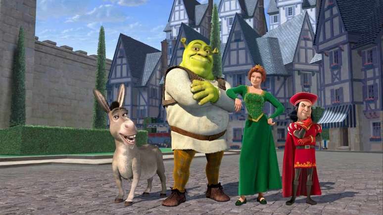 Franquia Shrek já conta com quatro filmes principais e outros dois spin-offs (Imagem: Divulgação/DreamWorks Animation)