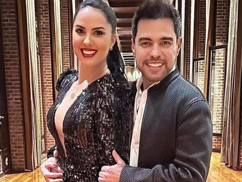 Graciele Lacerda e Zezé Di Camargo estão esperando um filho 