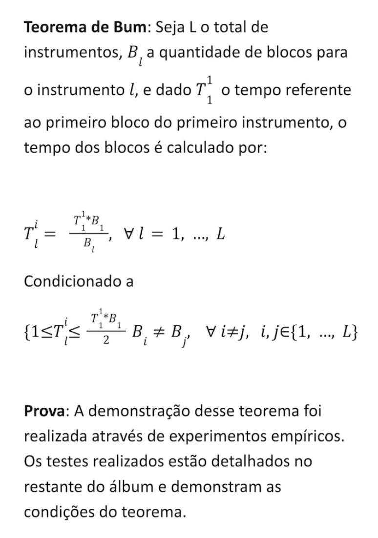 Teorema matemático criado pelo artista T. Greguol e o cientista de dados David Cecchini, como forma de representação e ferramenta para processo criativo.