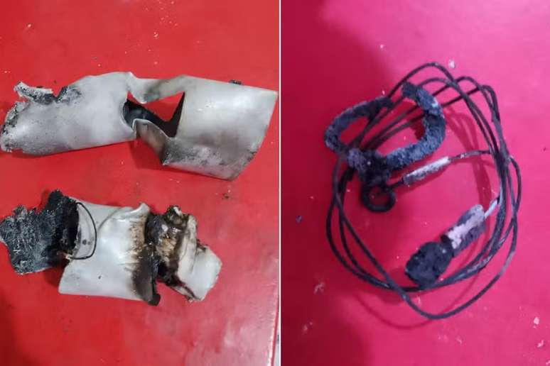 Objeto caiu na casa de Michel Ramos — morador relatou susto