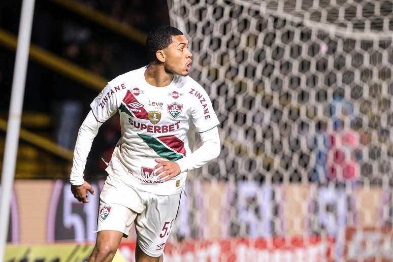 Esquerdinha foi um dos destaques do Fluminense na partida de ontem 