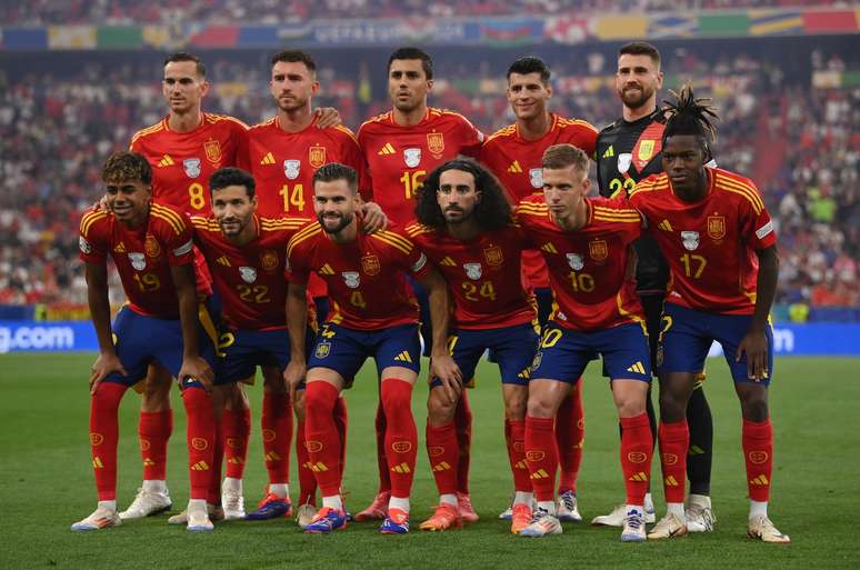 Seleção da Espanha. 