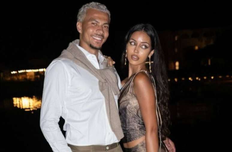 Dele Alli e Cindy Kimberly curtem momento de lazer –