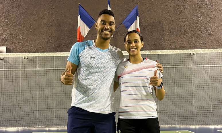 Ygor Coelho e Juliana Viana já estão treinando em solo francês 