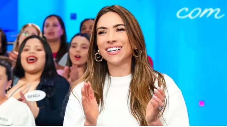 Patrícia Abravanel, de 46 anos, comanda o "Programa Silvio Santos" desde a ausência do pai