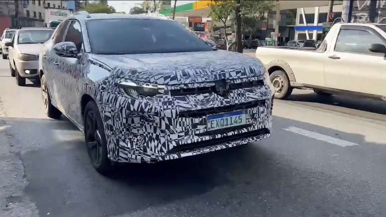 Novo SUV de entrada da Volkswagen flagrado em testes no Brasil