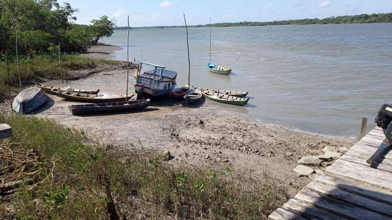 O rio Cajutuba (foto) é uma das fontes de sobrevivência dos extrativistas que vivem na Resex Mestre Lucindo