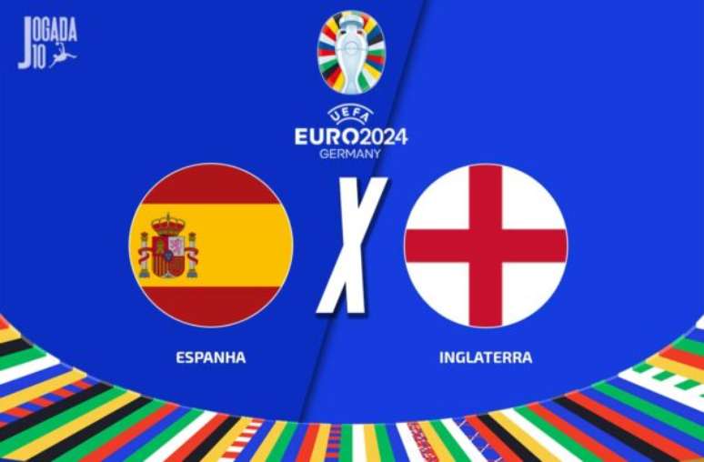 Espanha e Inglaterra decidem a Eurocopa na tarde deste domingo –