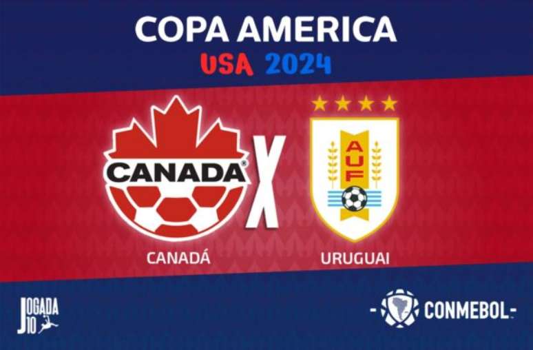 Canadá e  Uruguai jogam pelo terceiro lugar na Copa América. Celeste favorita. Mas canadenses estáo se saindo bem no torneio.