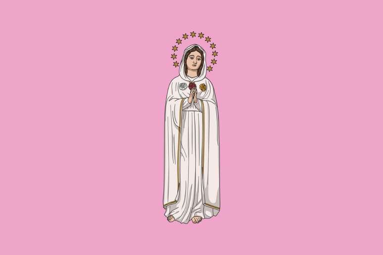 Nossa Senhora da Rosa Mística é um dos títulos dados a Virgem Maria