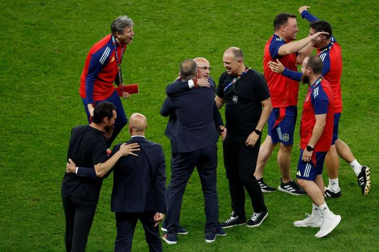 Comissão da Espanha celebra título da Eurocopa