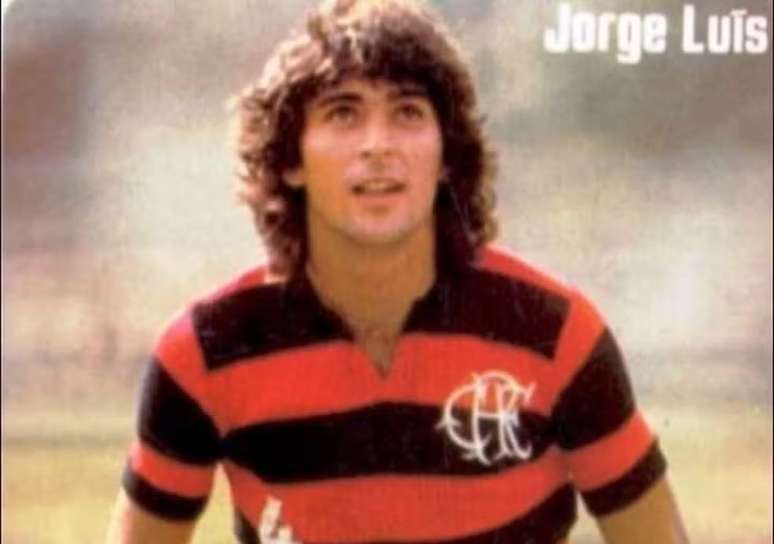 Jorge Luís em ação pelo Flamengo