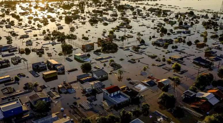 Evento climático extremo que atingiu o Rio Grande do Sul neste ano