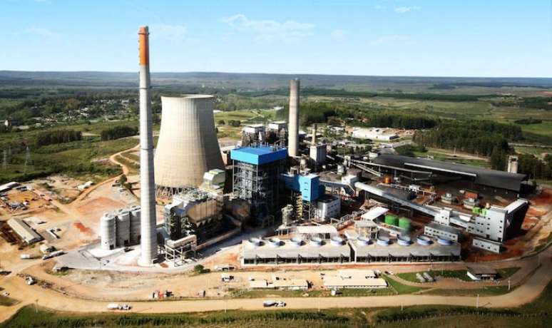 Usina térmica Candiota III, em Candiota, no Rio Grande do Sul