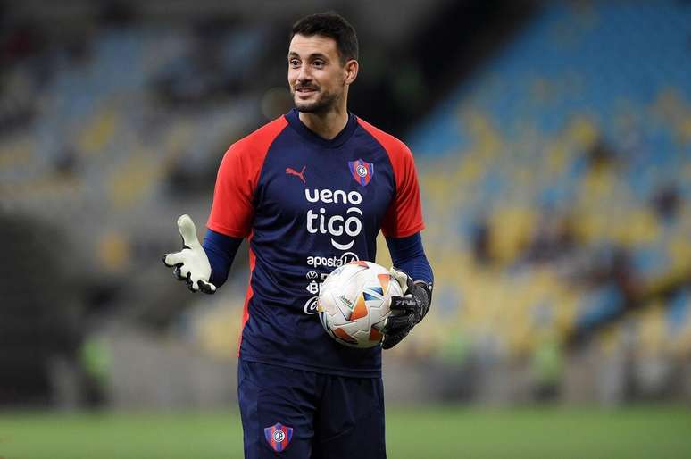 Alexis Martin (Cerro Porteño) durante jogo contra o Fluminense, no dia 16.05.2024