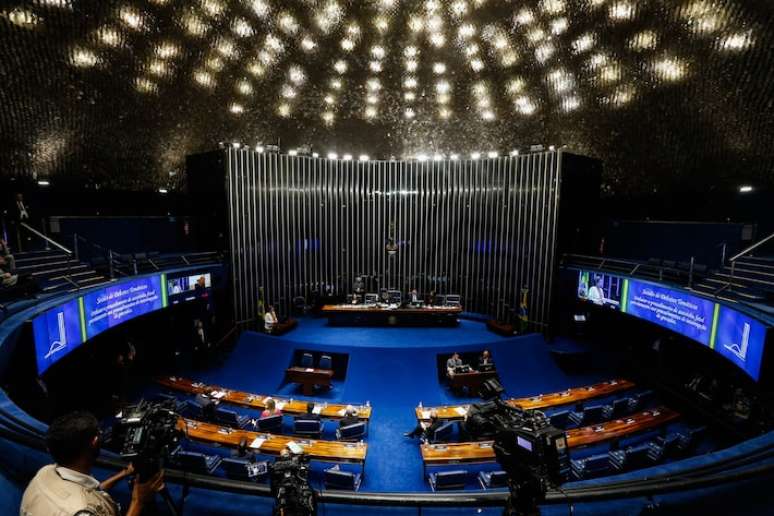 Plenário do Senado Federal em Brasília