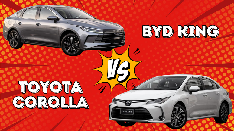 BYD King x Toyota Corolla