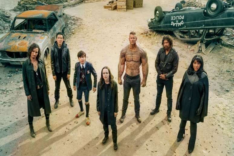 Em &ldquo;The Umbrella Academy&rdquo;, os irm&atilde;os Hargreeves precisam se unir para salvar o mundo 