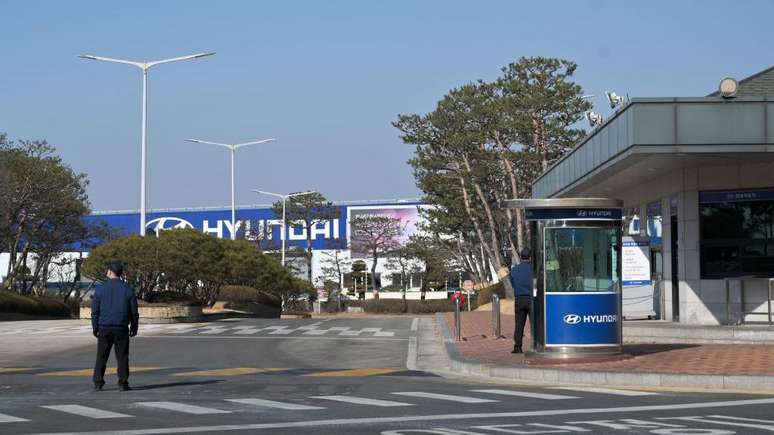 Asan &eacute; o lar de muitas f&aacute;bricas de subcontratados da Hyundai Motor
