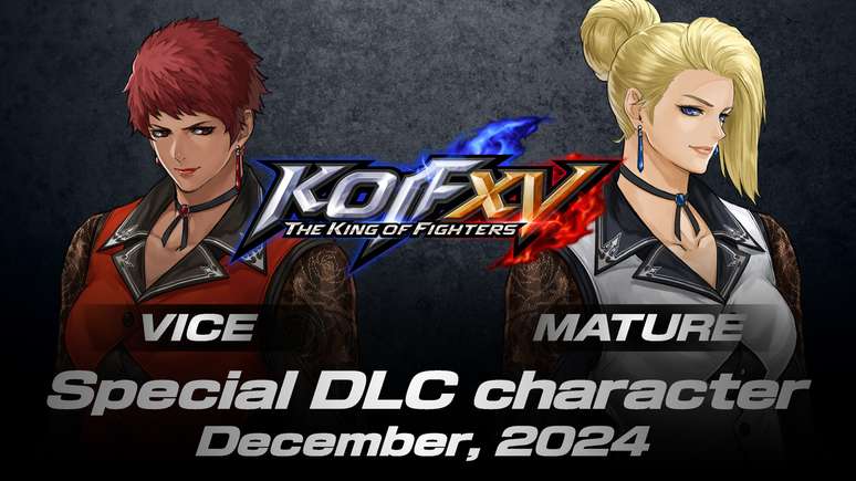 Vice e Mature se juntarão ao elenco de The King of Fighters XV no fim do ano