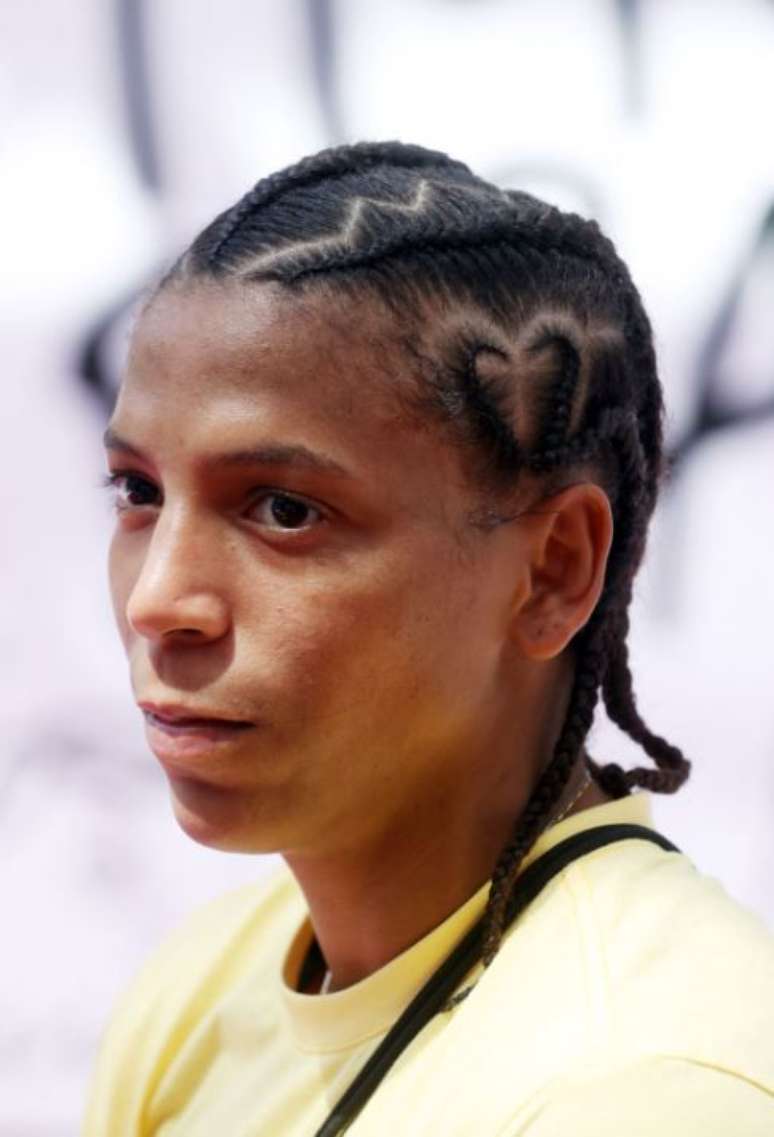 Rafaela Silva apresenta penteado "trançado do guerreiro"