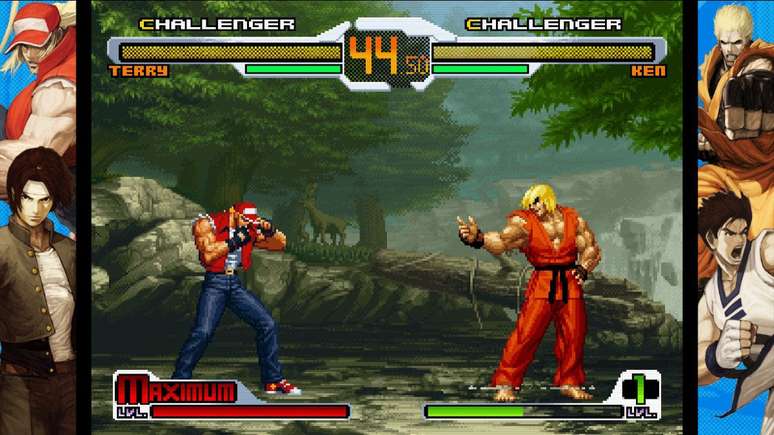 Personagens de franquias como Fatal Fury e Street Fighter se enfrentam em SVC Chaos