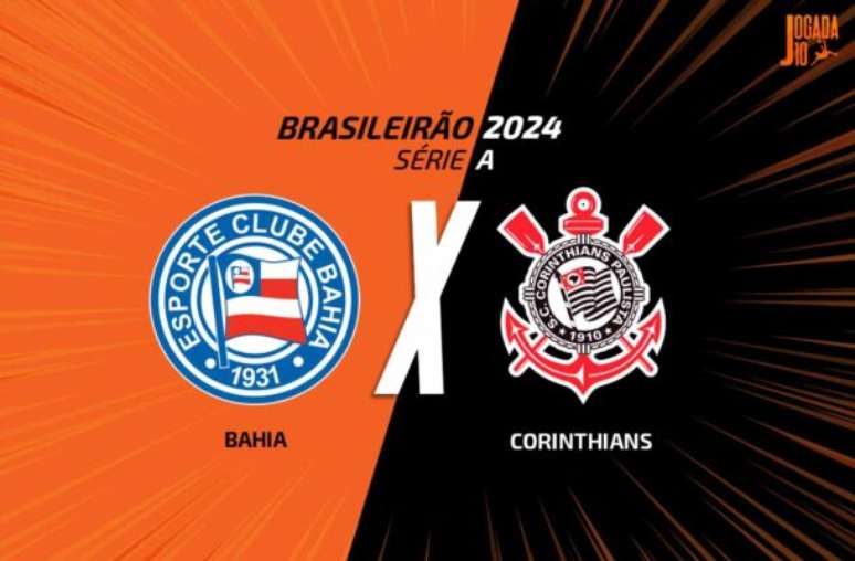 Bahia e Corinthians se encontram pela 18ª rodada do Brasileirão –