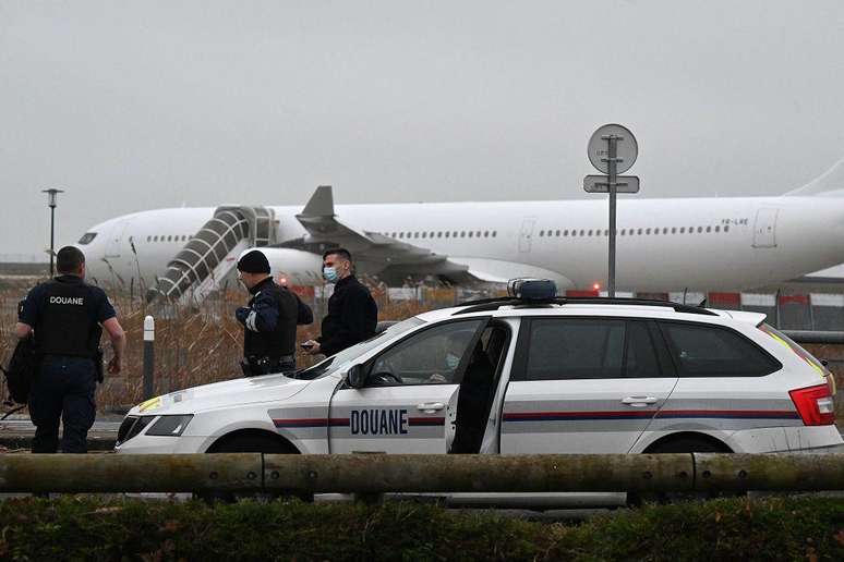 A interceptação deste Airbus A340 da empresa romena Legend Airlines em dezembro passado disparou o alerta