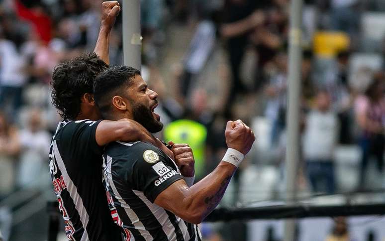 Hulk foi o grande protagonista da partida entre Atlético-MG e Vasco