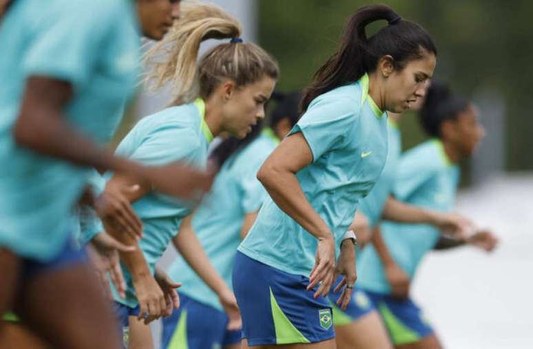 Treino da Seleção Brasileira Feminina em Bordeaux –