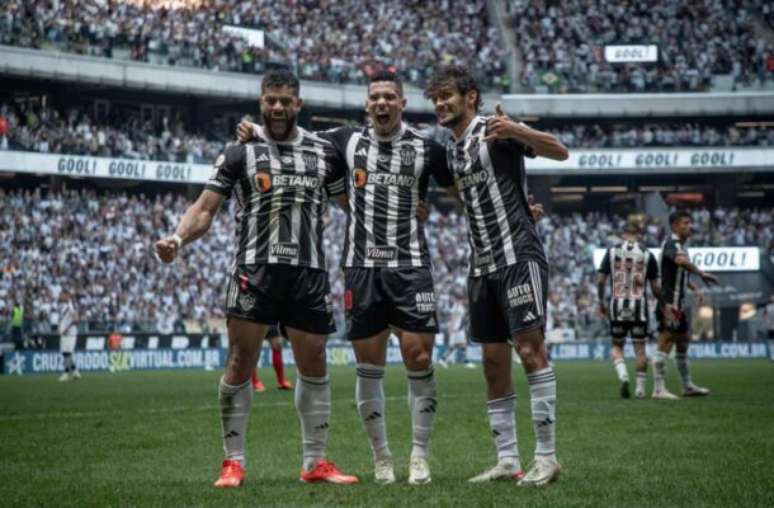 Galo abriu vantagem no primeiro tempo e derrotou o Vasco na Arena do Galo –