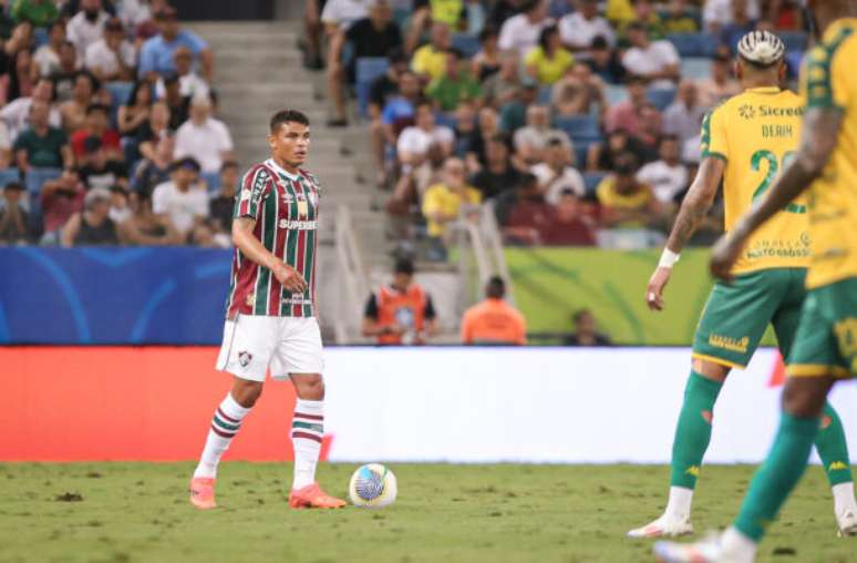 Thiago Silva em ação pelo Fluminense –