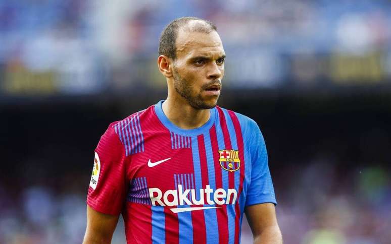 Martin Braithwaite, ex-Barcelona, é o novo reforço do Grêmio.