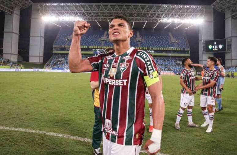 Thiago Silva teve bom desempenho na reestreia pelo Fluminense –