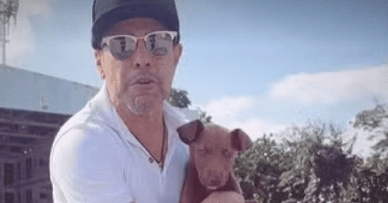 Zezé di Camargo adota cachorro após show em Minas Gerais