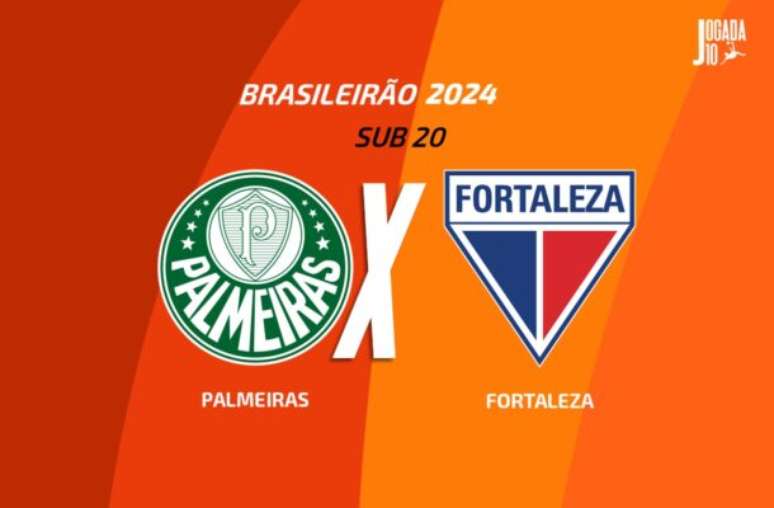 Palmeiras x Fortaleza se enfrentam pela 15ª rodada do Brasileirão Sub-20 –