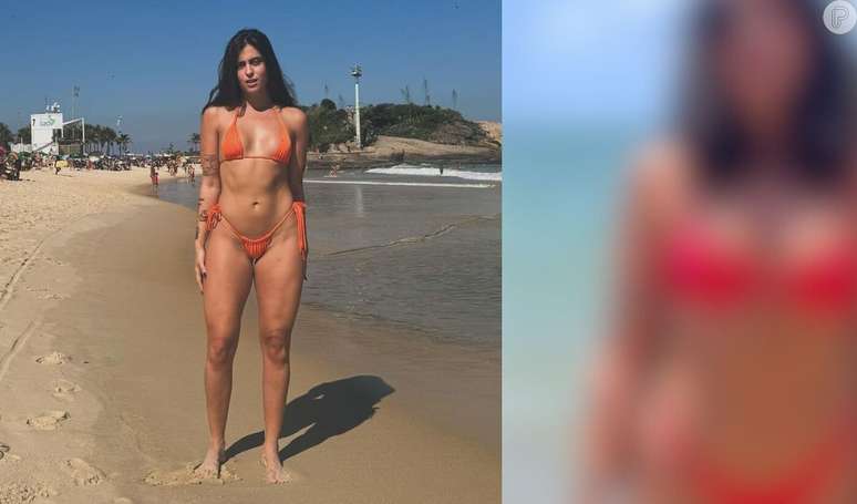 Ex-BBB Hana Khalil mostra antes e depois do corpo após mudança de hábitos, mas divide opiniões.