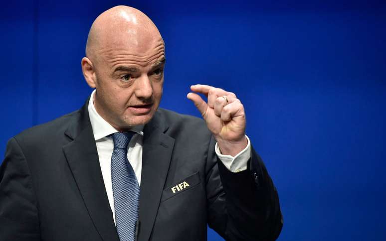 Gianni Infantino, presidente da Fifa