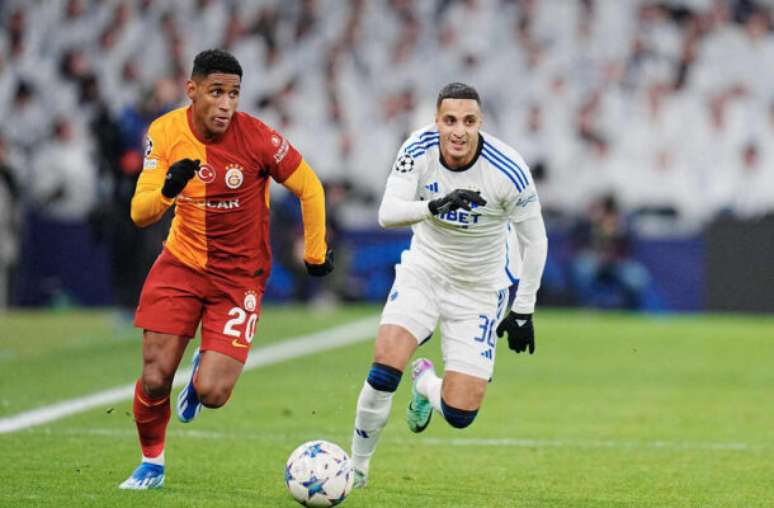 Tetê atuou em 45 partidas pelo Galatasaray – Liselotte Sabroe/Ritzau Scanpix/AFP via Getty Images