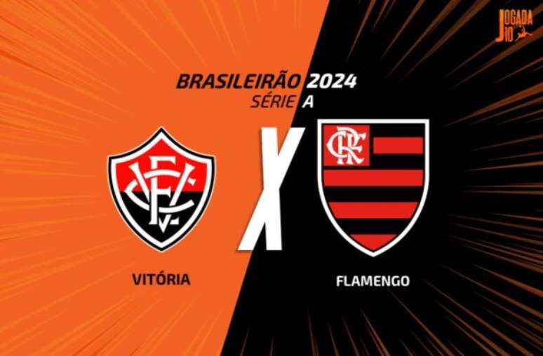 Vitória e Flamengo se enfrentam nesta quarta –